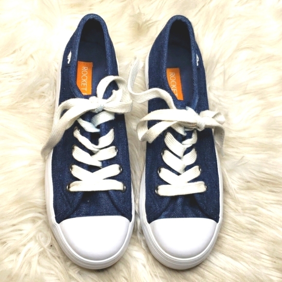 Rocket Dog Magic Beach Denim Platform Sneaker 6 - Picture 10 of 15
